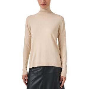 Weekend Max Mara Womens Kiku Silk & Wool-Blend Sweater, Tan
